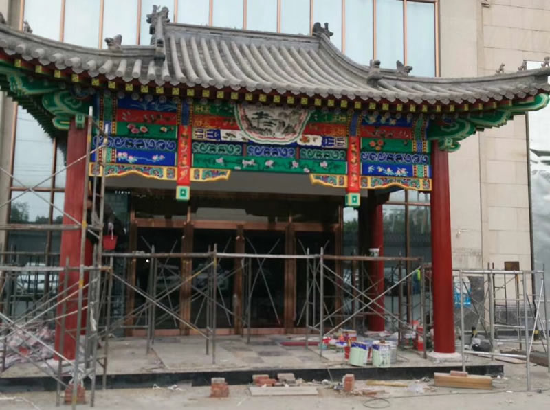 古建門頭